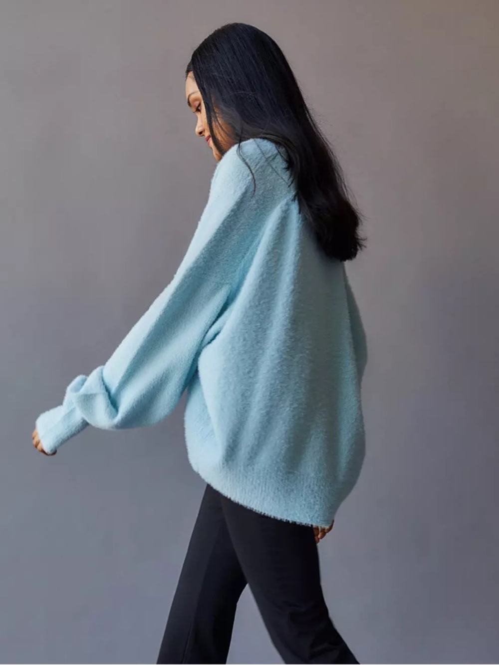 Urban Outfitters Thea Fuzzy Cardigan - Picture 5 of 15